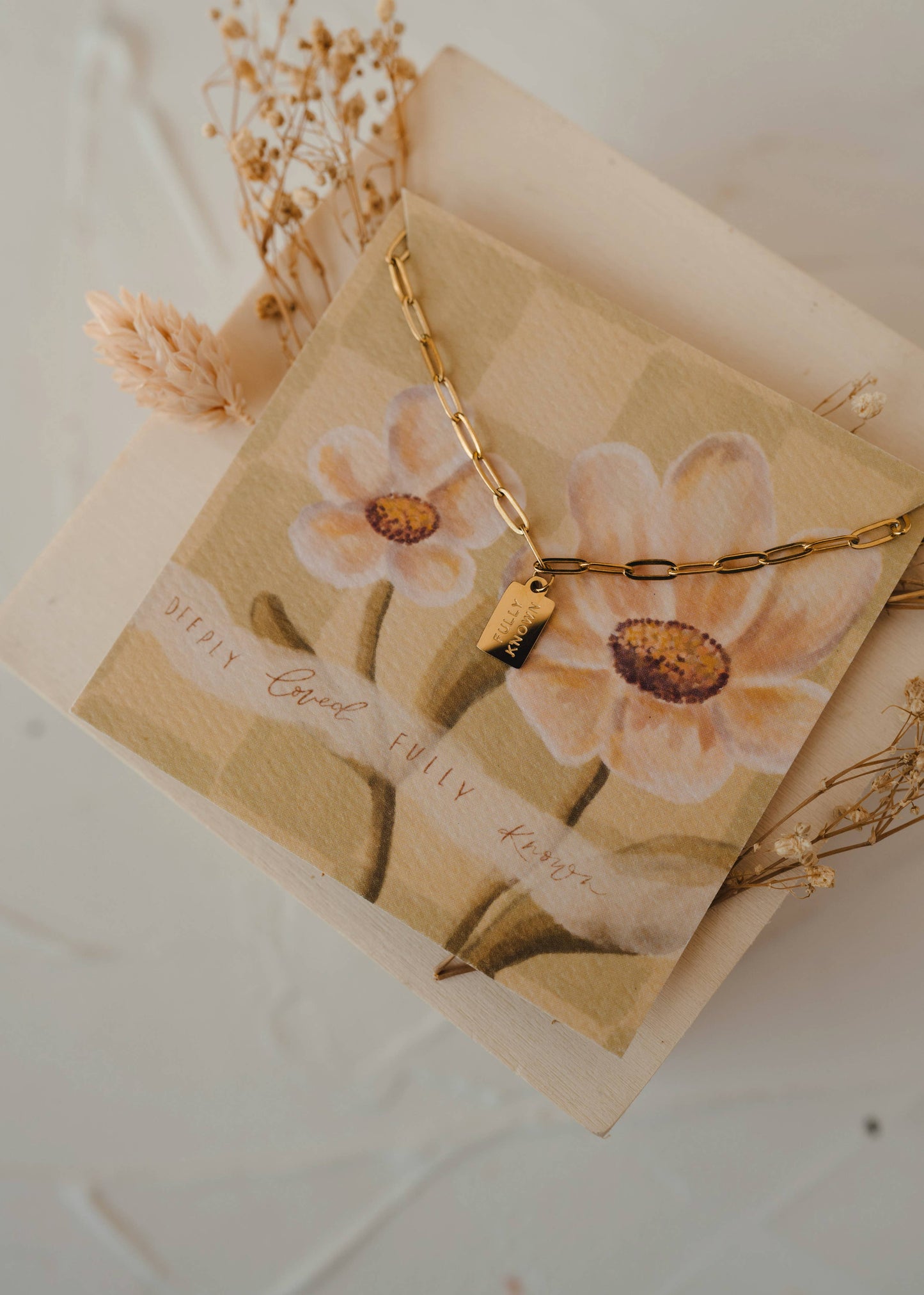 Fully Known Tag Necklace |Christian Necklace