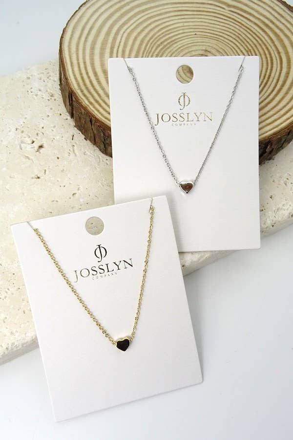 Gold Mini Heart Necklace
