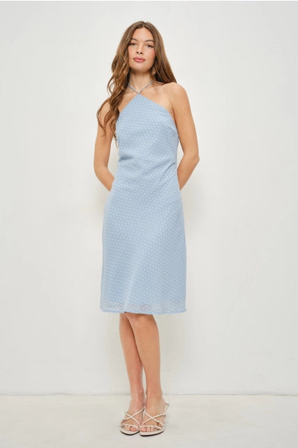 Blairyn Halter Midi Dress