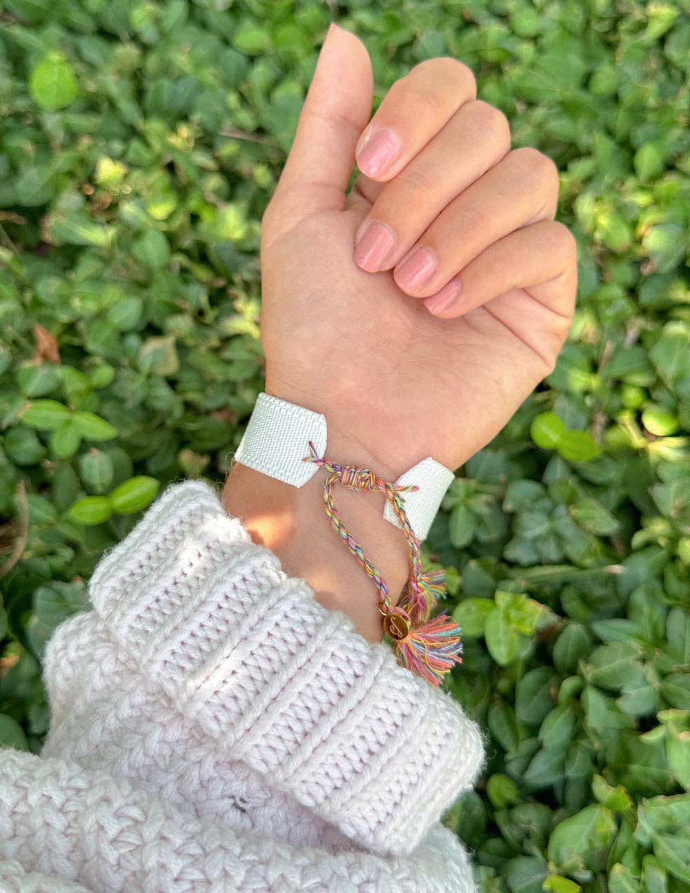 White WWJD Bracelet