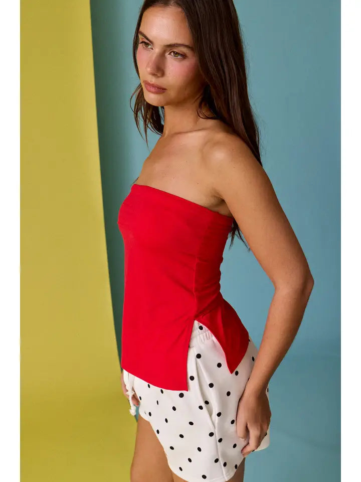 Red Tube Top