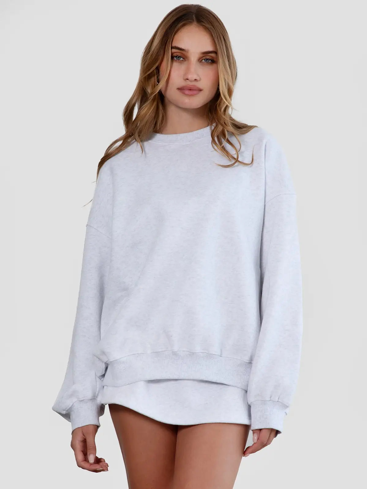 Fleece Varsity Crewneck