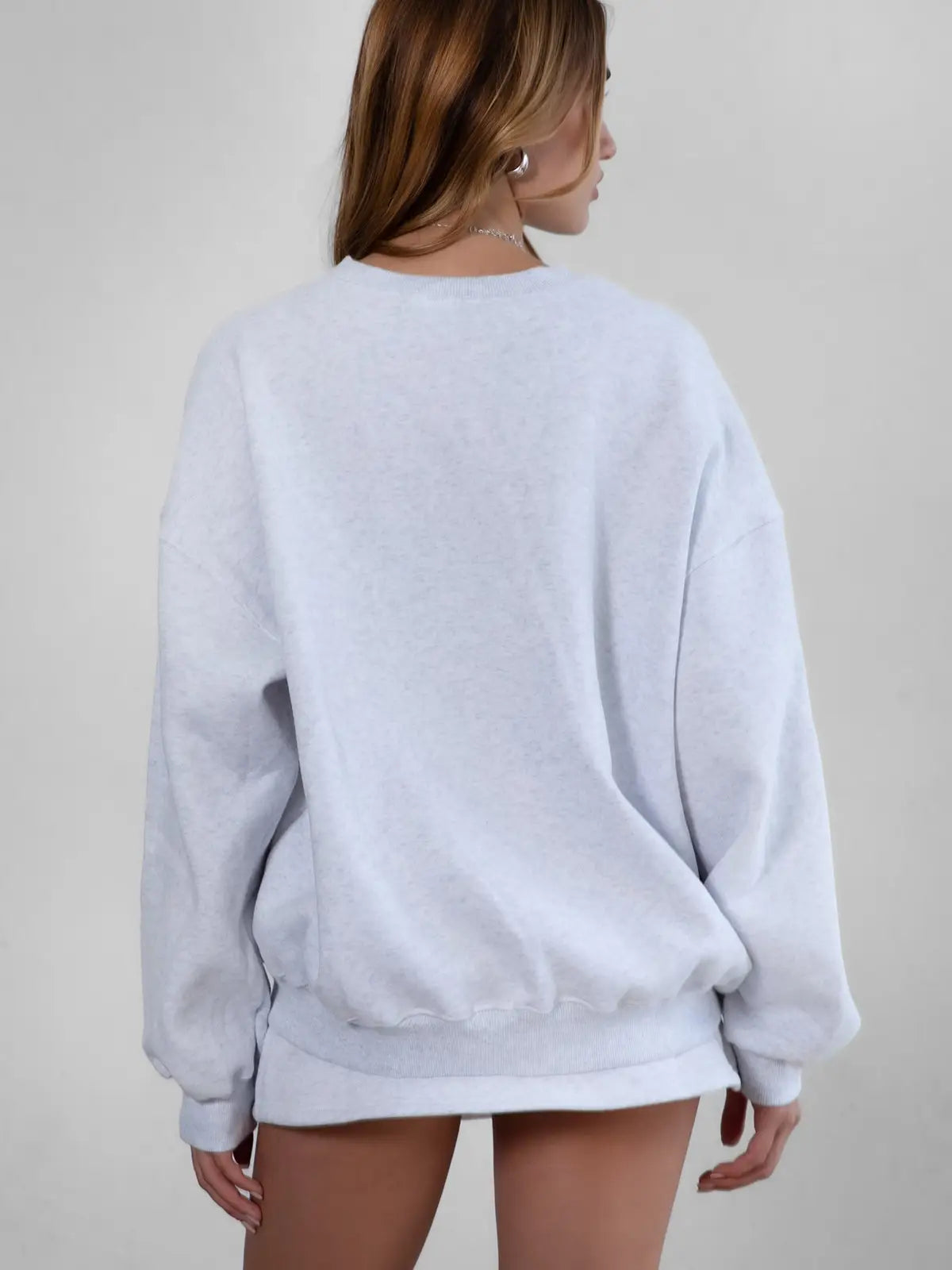 Fleece Varsity Crewneck