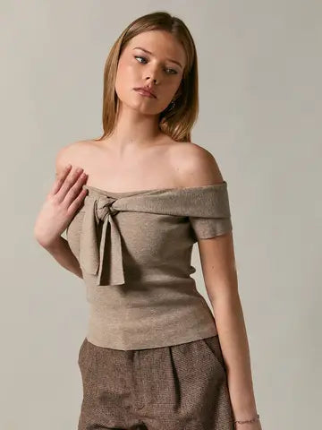 Off The Shoulder Sweater