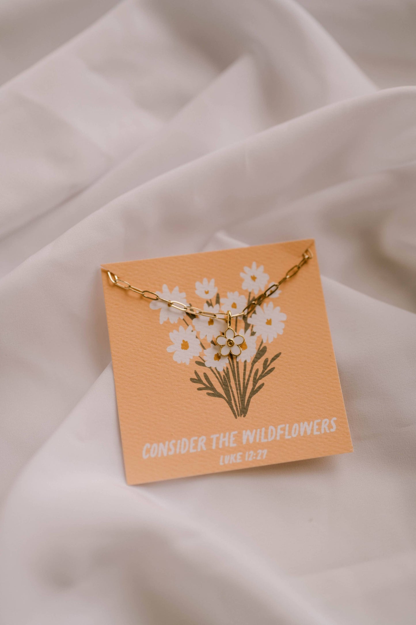 Consider The Wildflowers |Christian Necklace