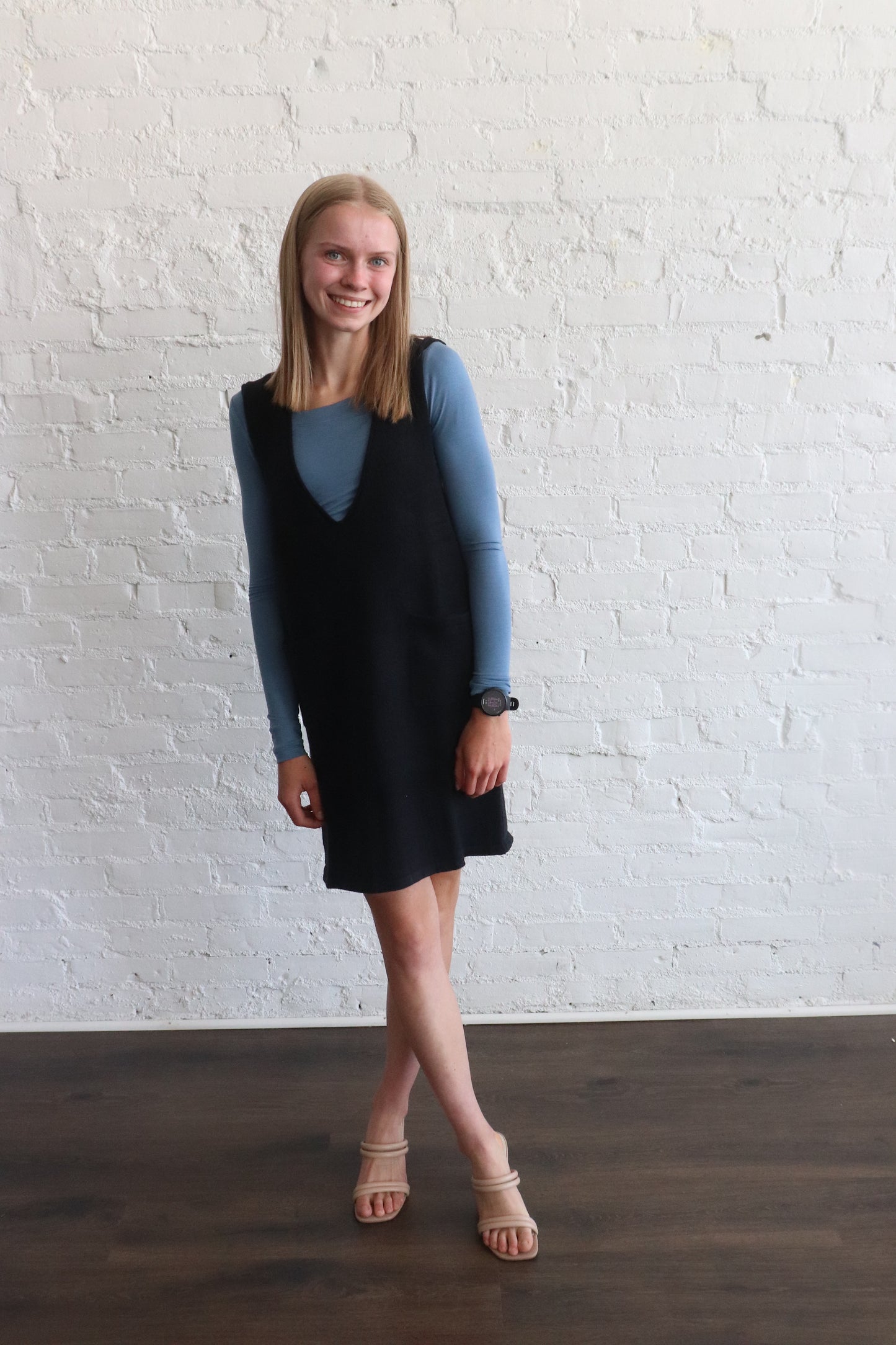 The Elliyana Knit Overall Dress
