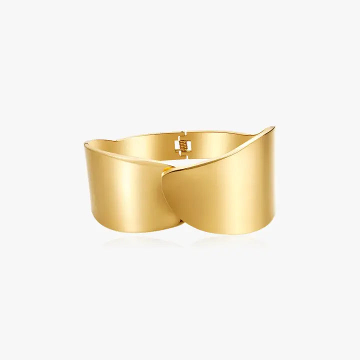 Chunky Cross Cuff Bracelet