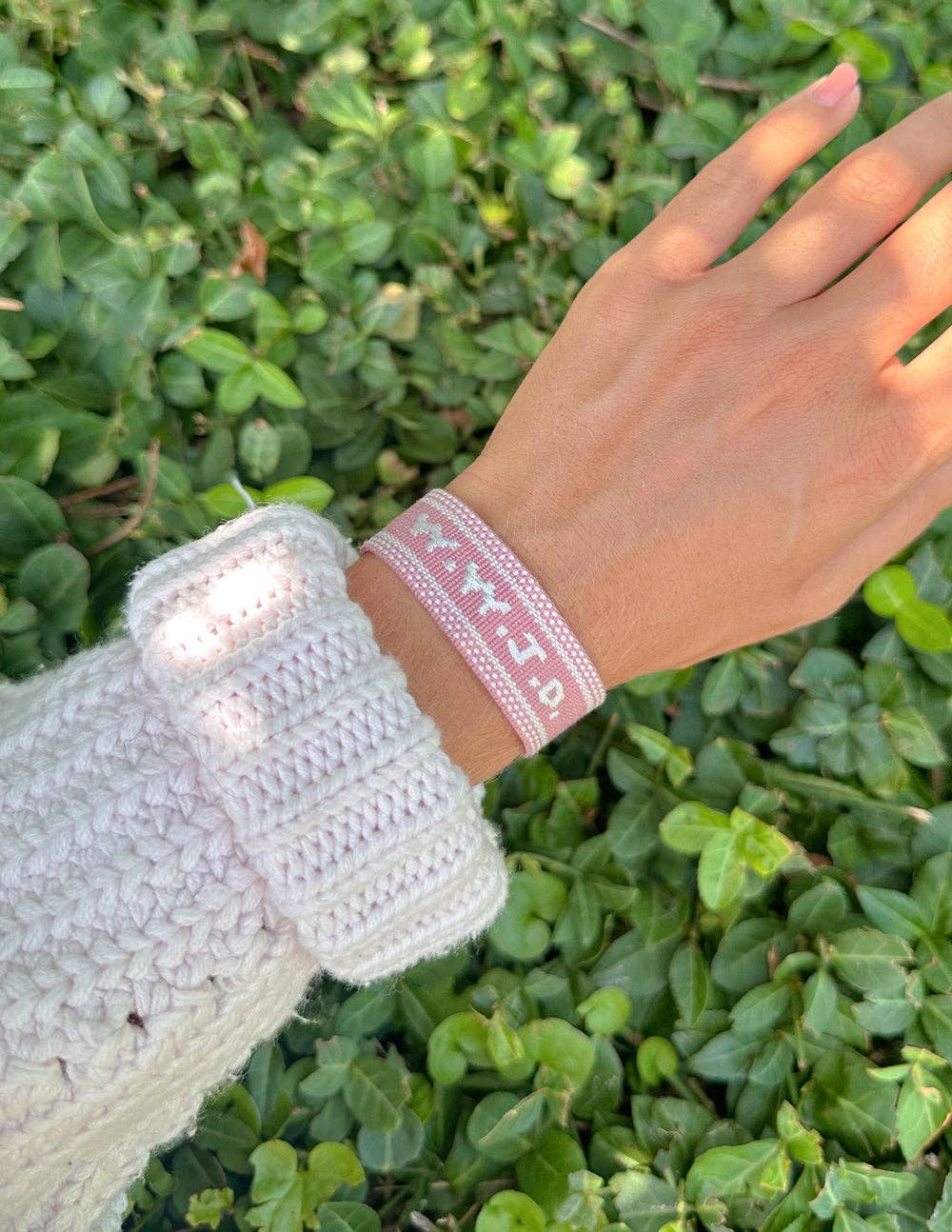 Pink WWJD Bracelet