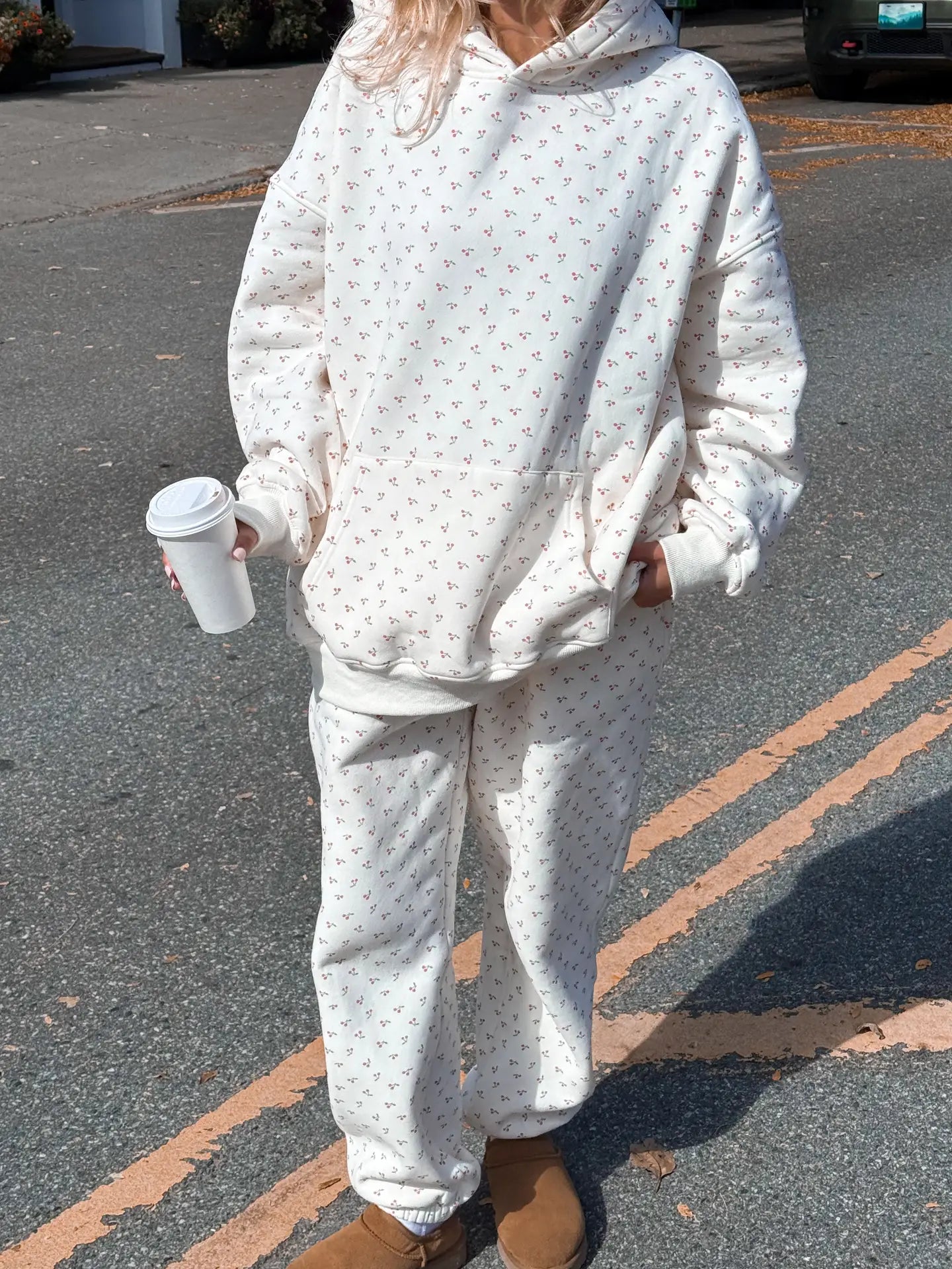 Cherries All Over Hoodie