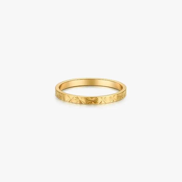 SunBurst Band Ring