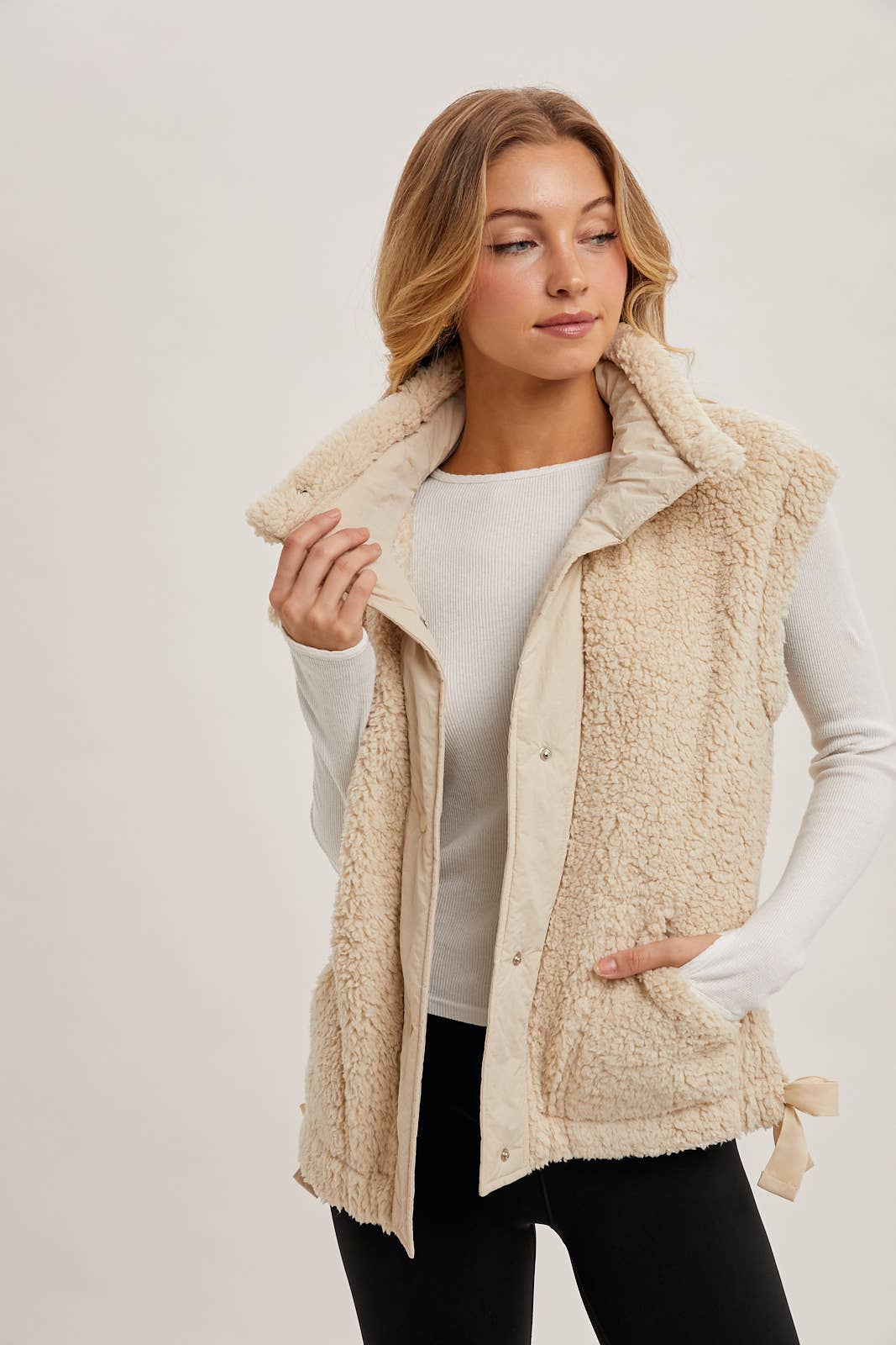 Fleece Sherpa Vest