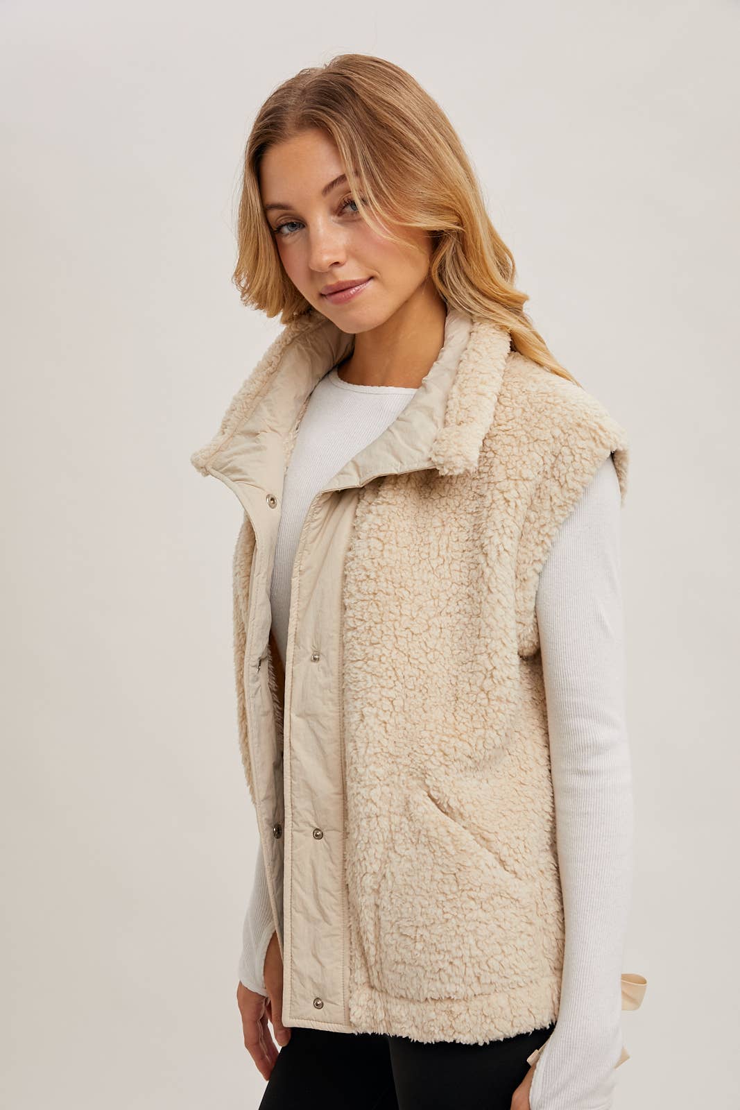 Fleece Sherpa Vest