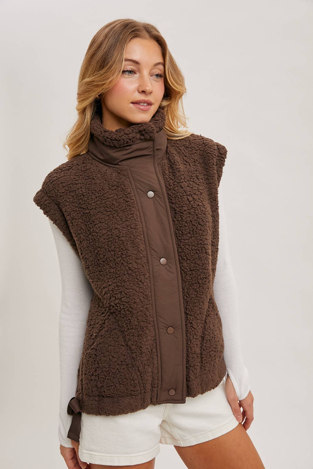 Fleece Sherpa Vest