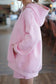 Light Pink Polka Dot Hoodie
