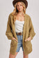 Chunk Cable Knit Cardigan