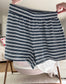 Billie Striped Loungewear Shorts