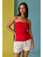 Red Tube Top
