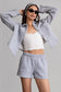 Fleece Lounge High Waist Shorts