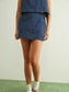 PinStriped Denim Skort