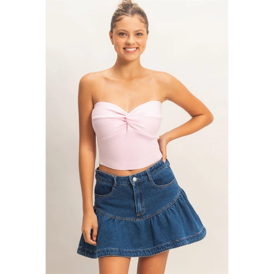 Criss Cross Tube Top