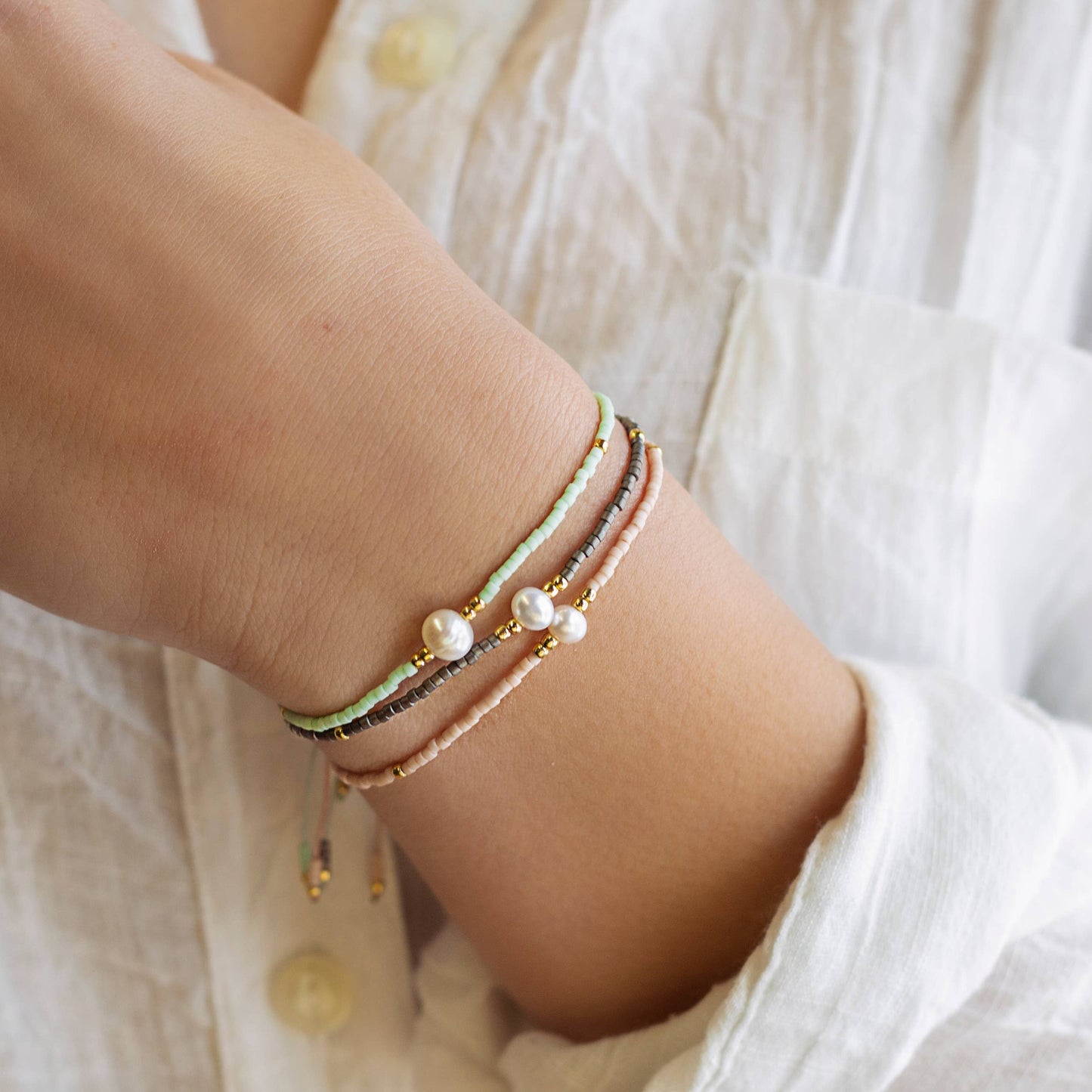 Intentions Bracelet (mint)