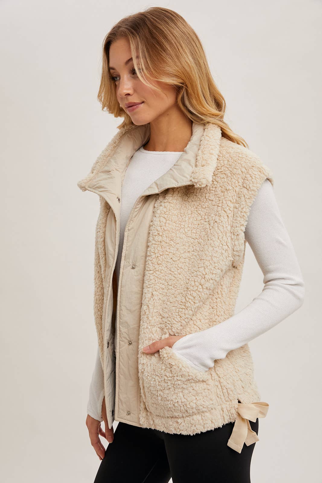 Fleece Sherpa Vest
