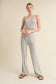 The Riley Soft Brushed Hacci Lounge Tank and Pants Set