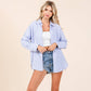 Oversized Long Sleeve Button Up