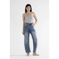High Rise Barrel Jeans