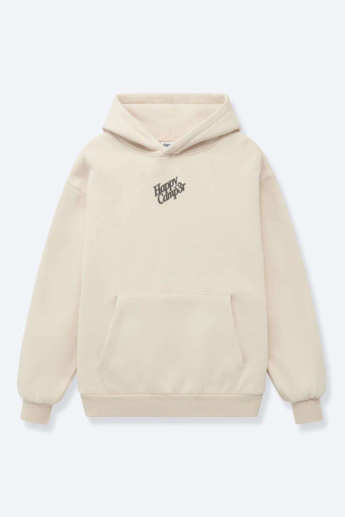 Happy Camp3r Puff Series Beige Sweatshirt
