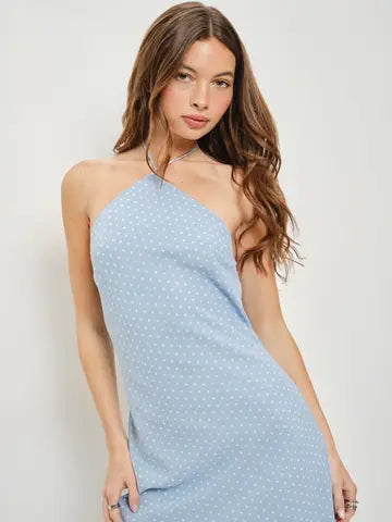 Blairyn Halter Midi Dress