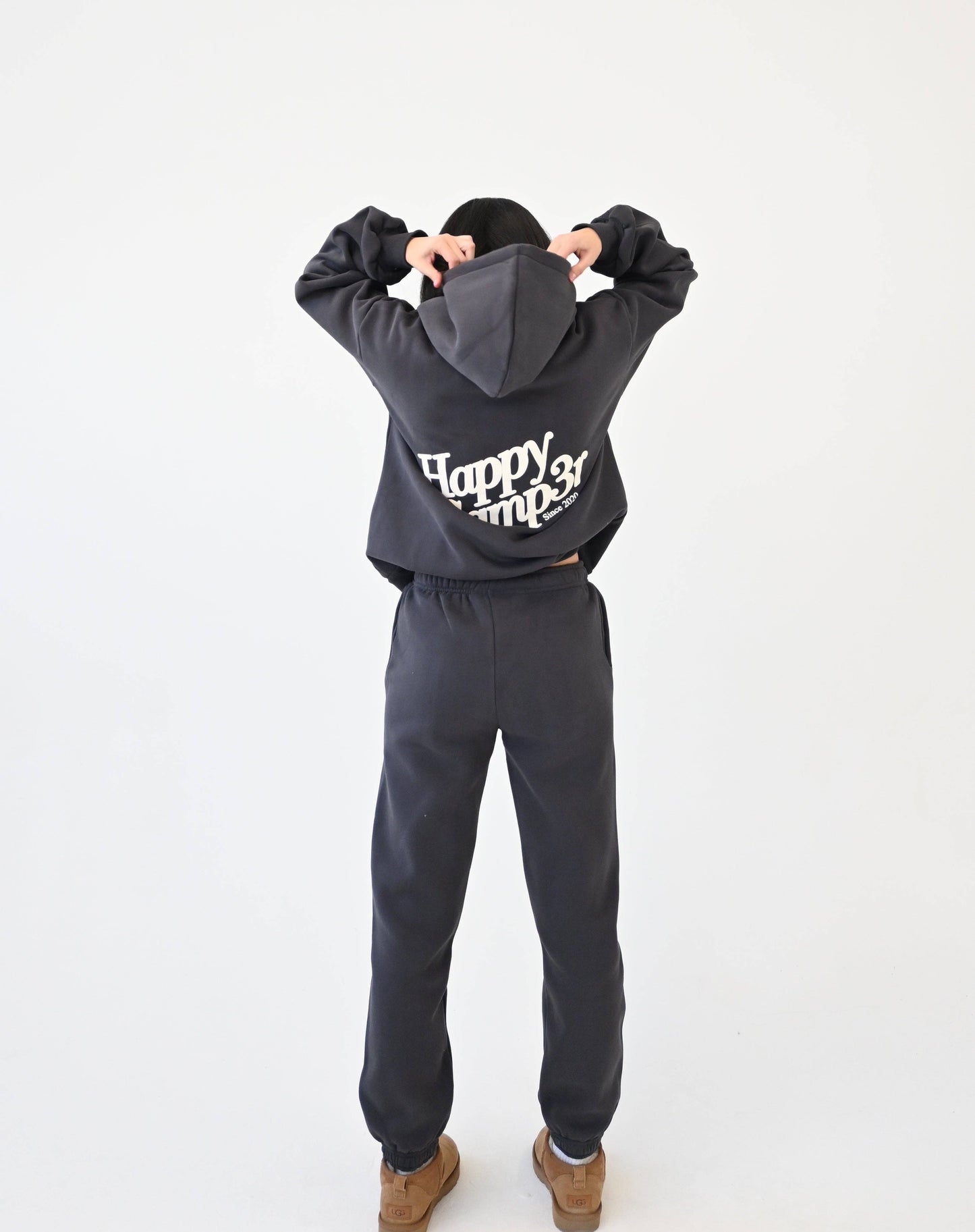 Puff Series Sweatpants - Charcoal Gray