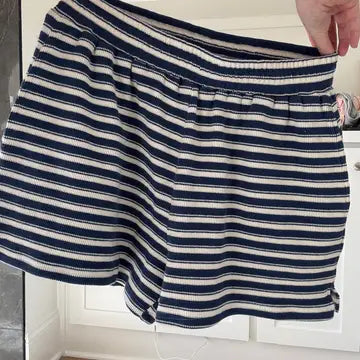 Striped Loungewear Shorts