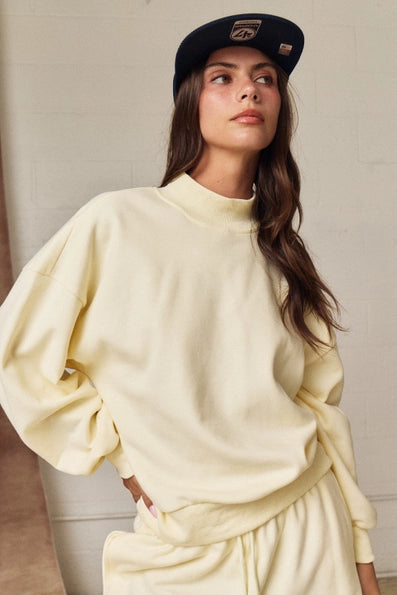 Mockneck Oversized Lounge Set