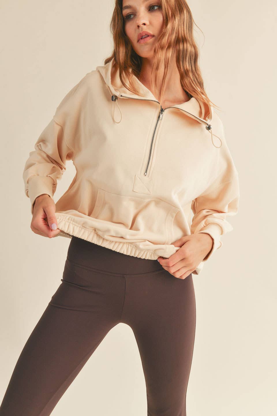 The Kaylee Cream Essential Pullover