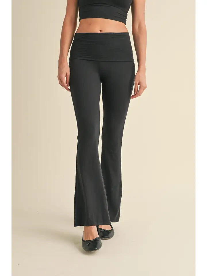 Soft Knit Foldover Leggings