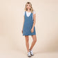 The Aspen Denim Overall Dress