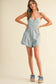 Denim Romper