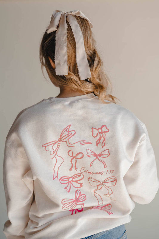 He Holds All Together Crewneck