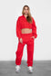 Fleece Lounge High Waist Sweatpants With Pockets