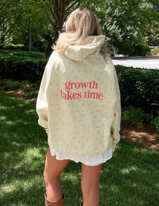 Growth Takes Time Hoodie