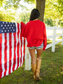USA FLAG MOCKNECK