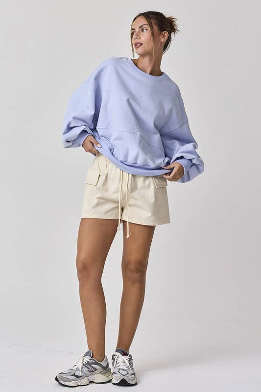 The Aubrey Washed Oversized Top