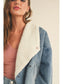 Sherpa Lined Denim Jacket