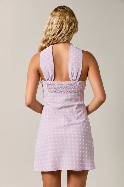 Pink Polk-a-Dot Dress