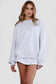 Fleece Crew Neck Lounge Pullover Sweatshirt