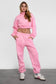 Fleece Lounge High Waist Sweatpants With Pockets