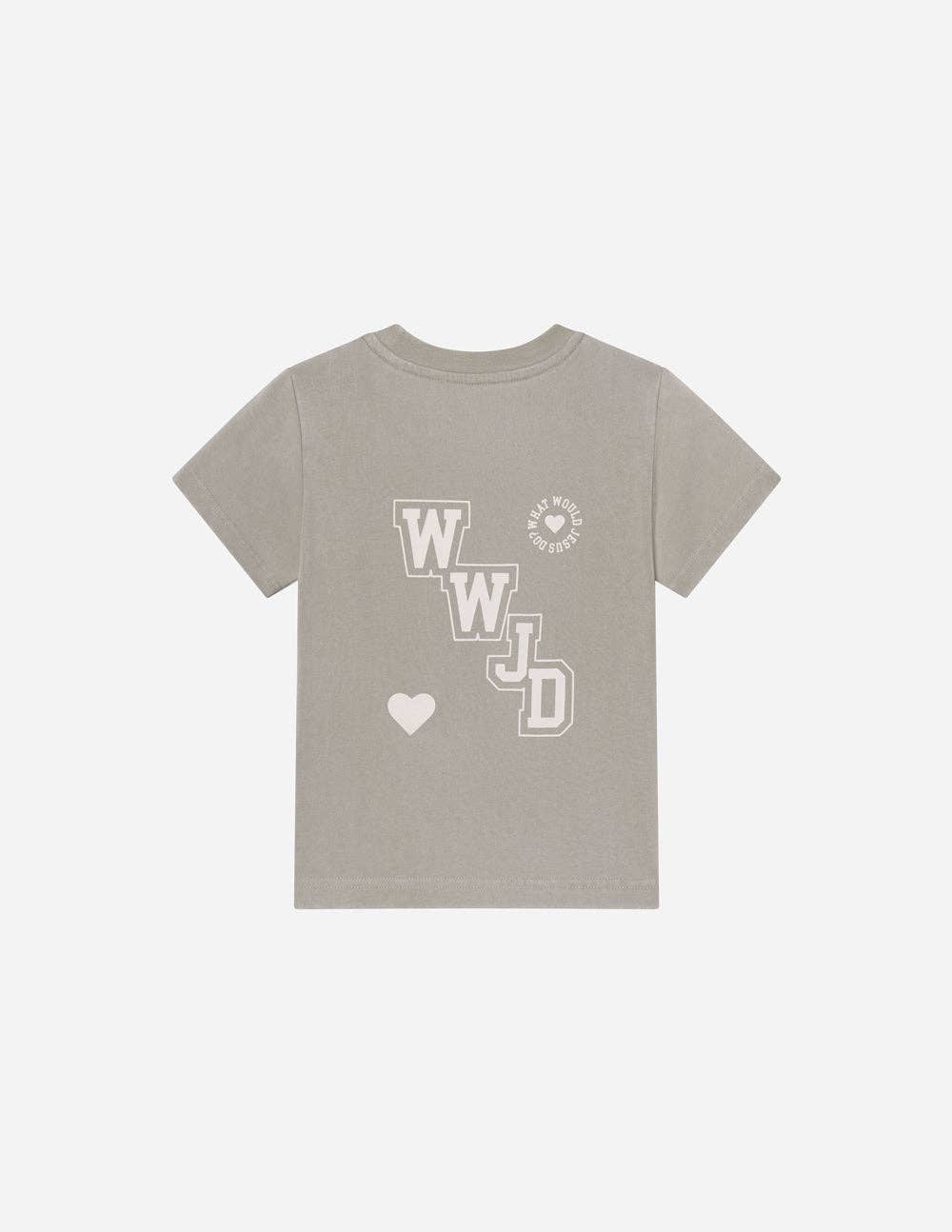 WWJD Kids Varsity Tee