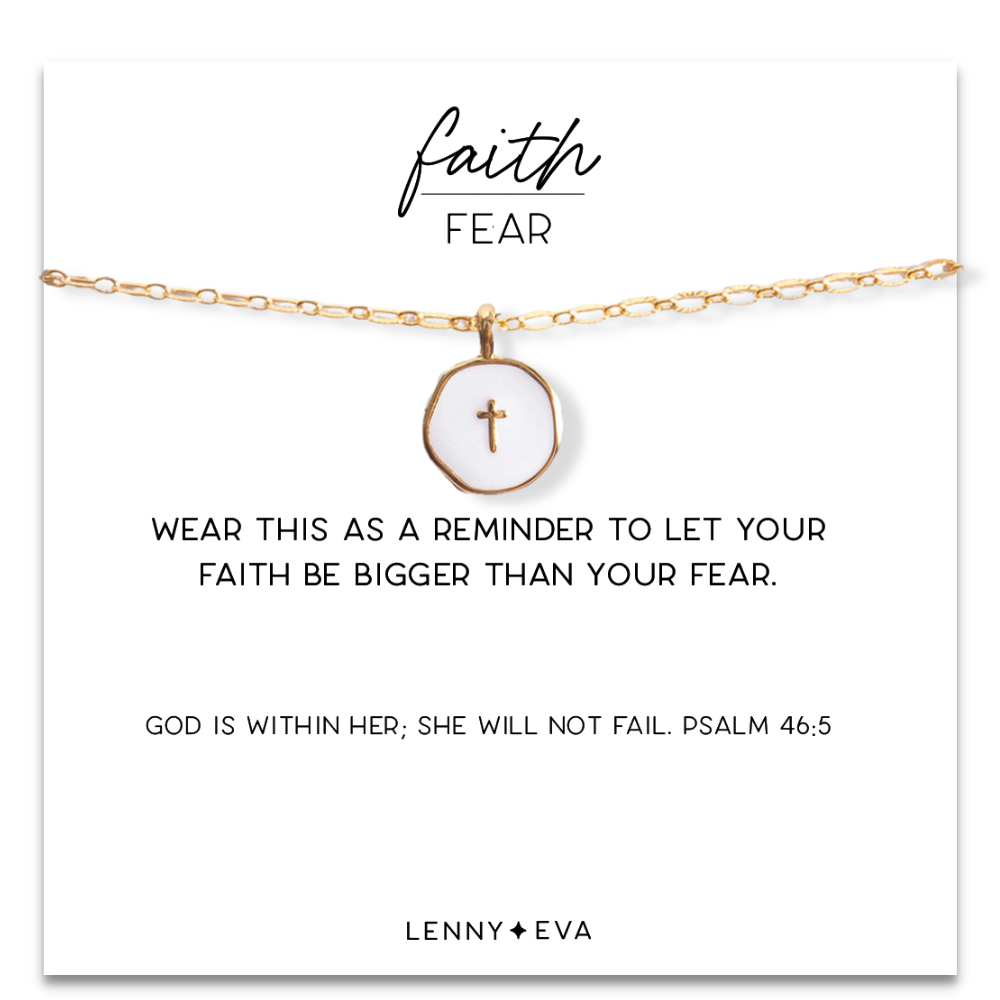 Faith Over Fear Necklace