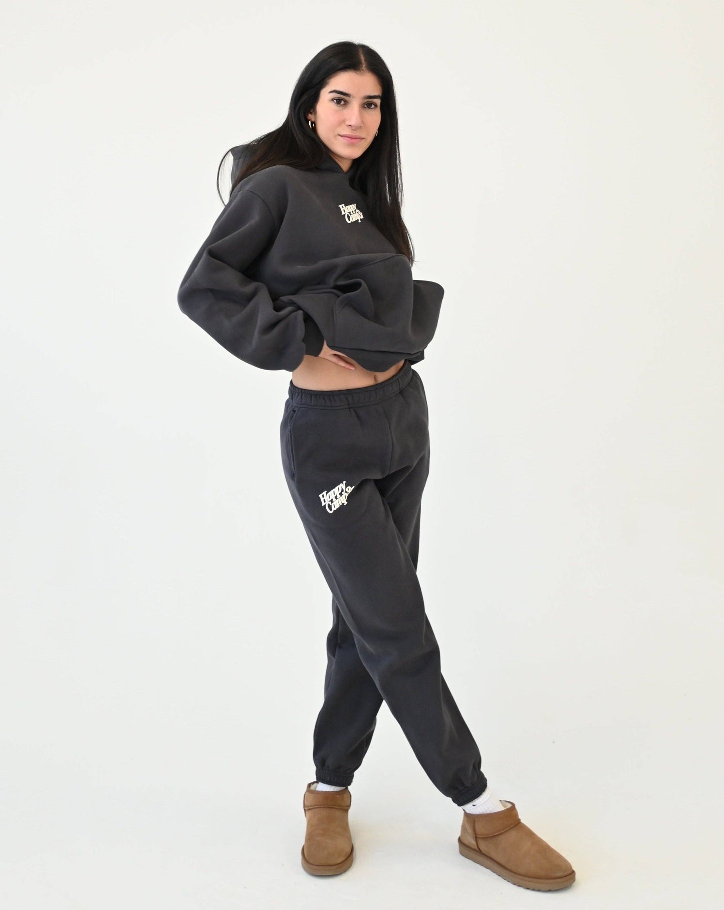 Puff Series Sweatpants - Charcoal Gray